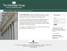 Tablet Screenshot of interstategroup.com